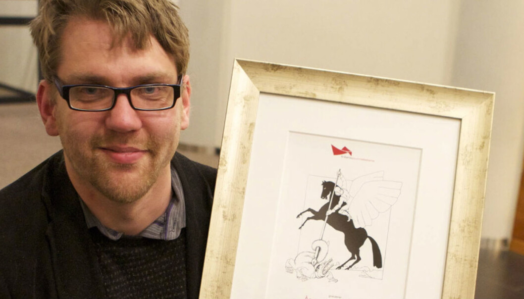 Øyvind Strømmen er kåret til årets frilanser. Foto: Inge Ove Tysnes Øyvind Strømmen er kåret til årets frilanser. Foto: Inge Ove Tysnes