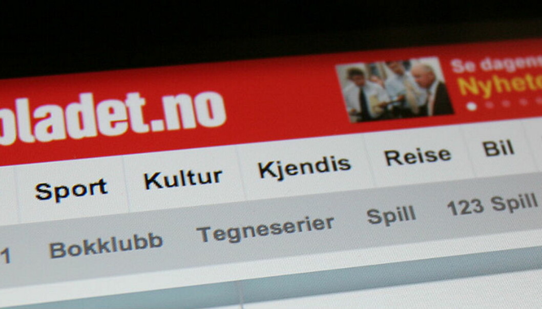 Appene Dagbladet og Magasinet lanseres før jul. På bildet er nettleser-appen som ble lansert i fjor.