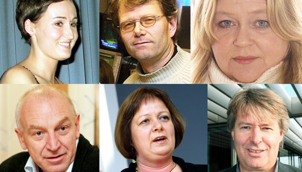 Kirsti Huseby (fra venstre), Stein Bjøntegård, Connie Bentzrud, Odd Isungset, Kari Karstensen og Torry Pedersen. Kirsti Huseby (fra venstre), Stein Bjøntegård, Connie Bentzrud, Odd Isungset, Kari Karstensen og Torry Pedersen.