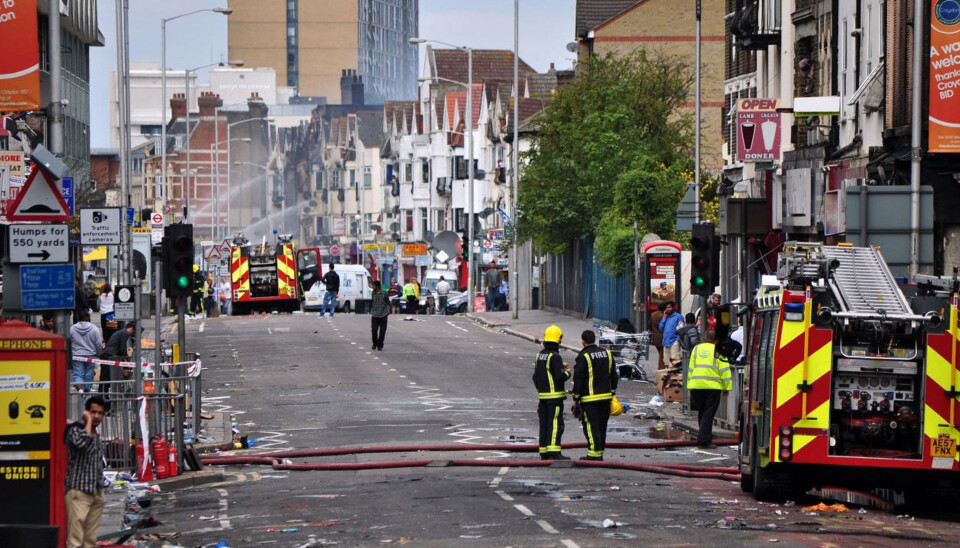 TV 2 opplever at innbyggerne i London er tilbakeholdne med å snakke om opptøyene. Foto: GeorgeRexTA/Wikimedia Commons TV 2 opplever at innbyggerne i London er tilbakeholdne med å snakke om opptøyene. Foto: GeorgeRexTA/Wikimedia Commons