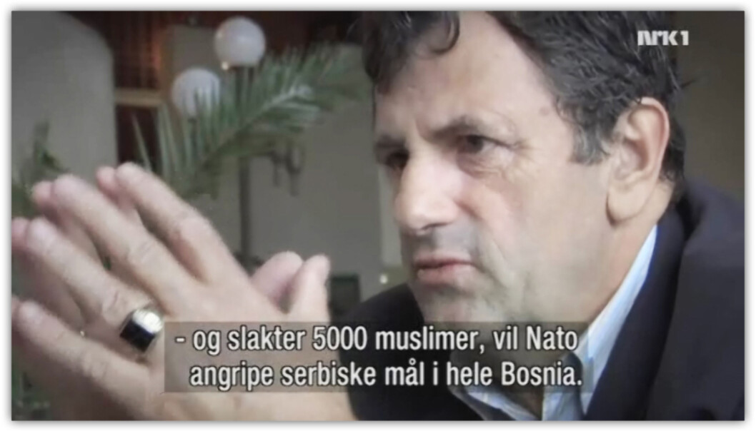 Brennpunkt: Byen som kunne ofres. (Skjermdump fra NRK/Fenris Film) Brennpunkt: Byen som kunne ofres. (Skjermdump fra NRK/Fenris Film)