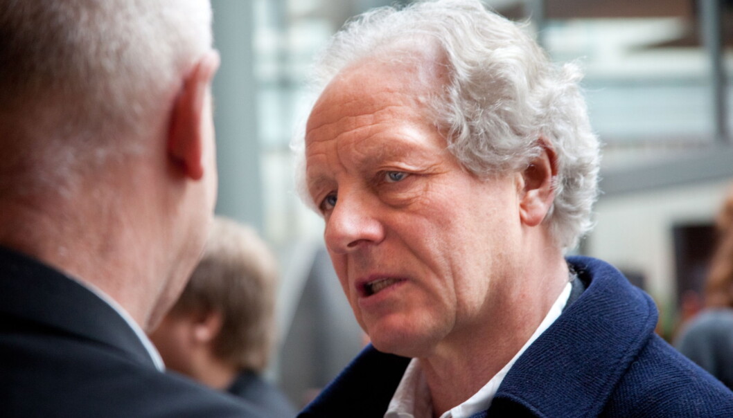Tidligere forlagsredaktør William Nygaard mener Vg burde trykket karikaturtegningene Foto:Kathrine Geard Tidligere forlagsredaktør William Nygaard mener Vg burde trykket karikaturtegningene Foto:Kathrine Geard