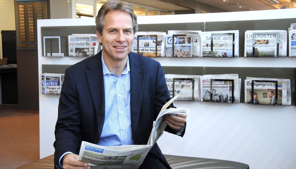 Karl Gunnar Opdal. Arkivfoto Journalisten Karl Gunnar Opdal. Arkivfoto Journalisten