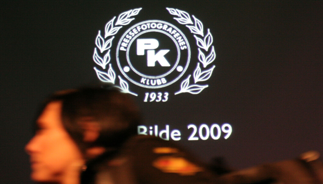 Fra utdelingen av Årets Bilde 2009. Foto Kathrine Geard Fra utdelingen av Årets Bilde 2009. Foto Kathrine Geard