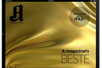 A-magasinet klar for iPad