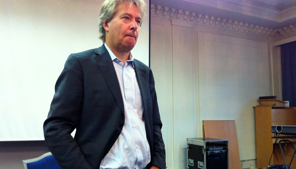 Torry Pedersen er administrerende direktør i VG, men blir eneleder fra 1. mars. Foto: Espen Moe