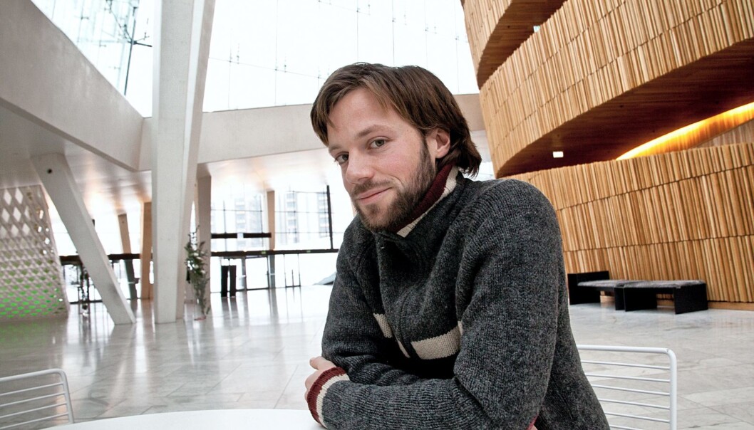 Johannes Wahlström i samtale med Journalisten Foto: Kathrine Geard Johannes Wahlström i samtale med Journalisten Foto: Kathrine Geard