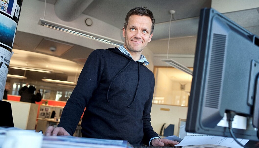 Sjur Holsen (41) er ansatt som Politisk Redaktør i Bergens Tidende. Foto: Odd E. Nerbø Sjur Holsen (41) er ansatt som Politisk Redaktør i Bergens Tidende. Foto: Odd E. Nerbø