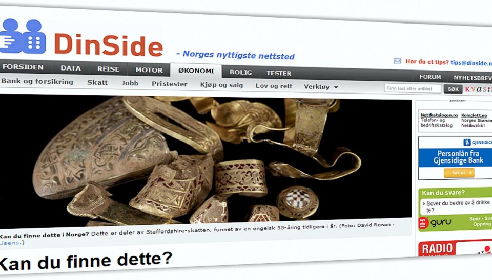 DinSide.no 11.10.09 DinSide.no 11.10.09
