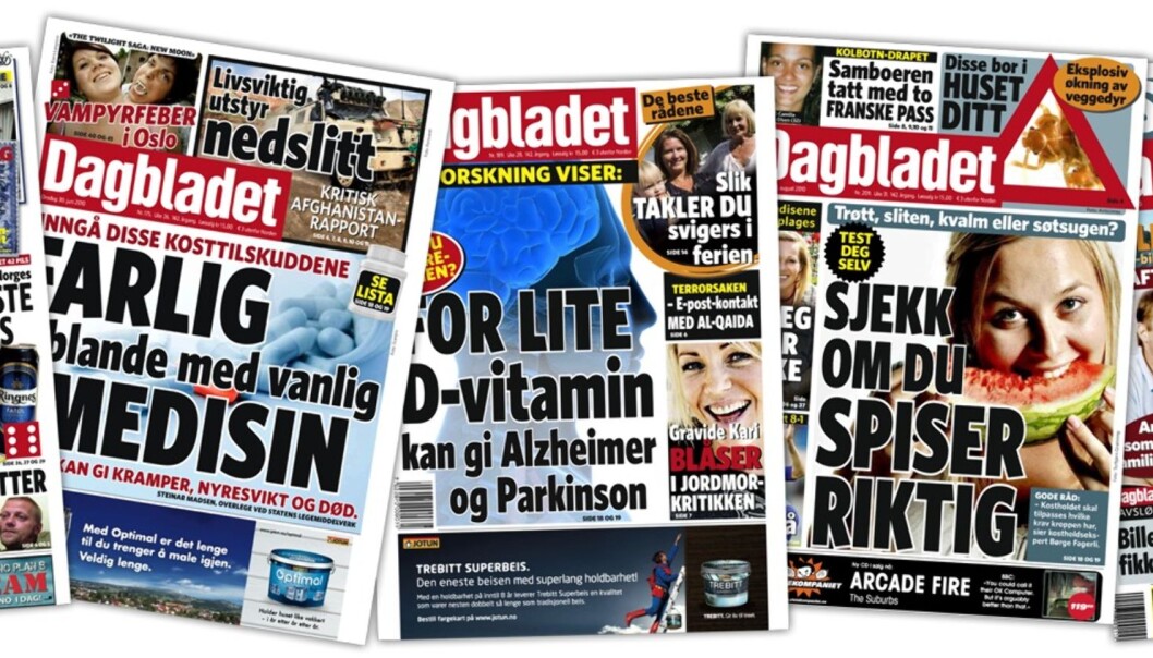 Eksempel på DU-forsider i sommer: 18.6, 30.6, 14.7, 3.8 og 7.8. Eksempel på DU-forsider i sommer: 18.6, 30.6, 14.7, 3.8 og 7.8.