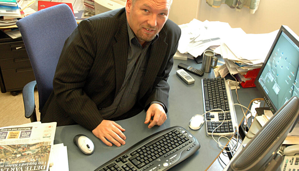 Ove Mellingen nekter å la trusler stanse den kritiske journalistikken. Foto: TA. Ove Mellingen nekter å la trusler stanse den kritiske journalistikken. Foto: TA.