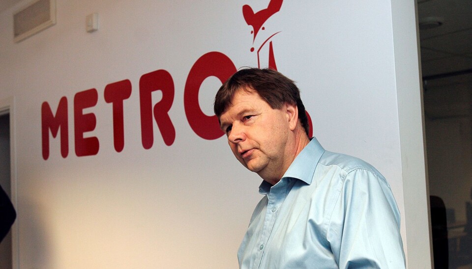 Administrerende direktør i Radio Metro, Svein Larsen. Foto: Birgit Dannenberg Administrerende direktør i Radio Metro, Svein Larsen. Foto: Birgit Dannenberg