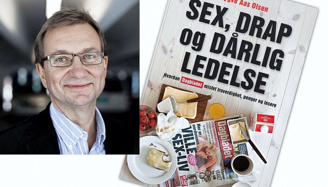 Trygve Aas Olsen står bak boka «Sex, drap og dårlig ledelse». Foto: Kagge Forlag Trygve Aas Olsen står bak boka «Sex, drap og dårlig ledelse». Foto: Kagge Forlag