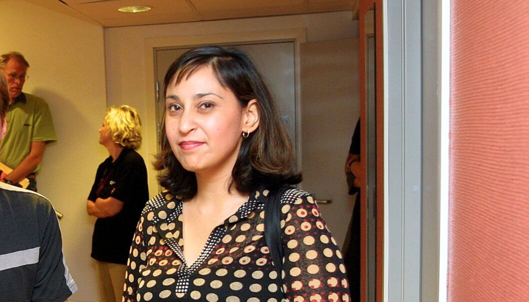 Nazneen Khan-Østrem. Foto: Kathrine Geard Nazneen Khan-Østrem. Foto: Kathrine Geard