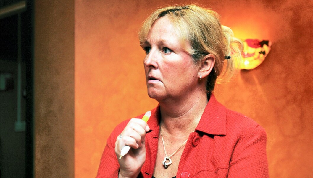 Ansatterepresentant Carine Johansen. Foto: Birgit Dannenberg Ansatterepresentant Carine Johansen. Foto: Birgit Dannenberg
