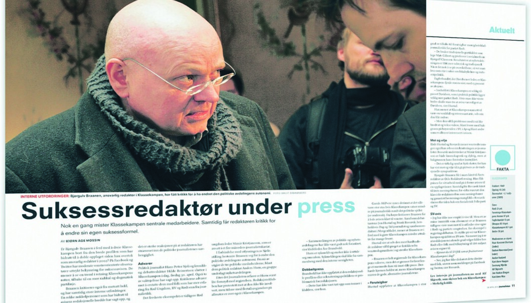 Journalisten 30. april 2010 Journalisten 30. april 2010