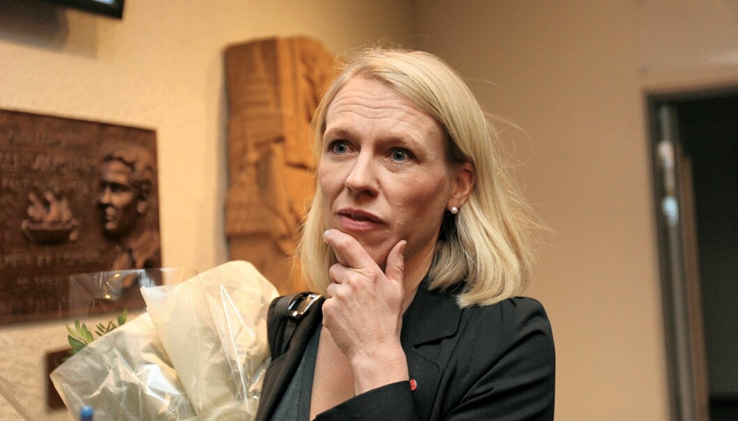Kulturminister Anniken Huitfeldt. Foto: Birgit Dannenberg