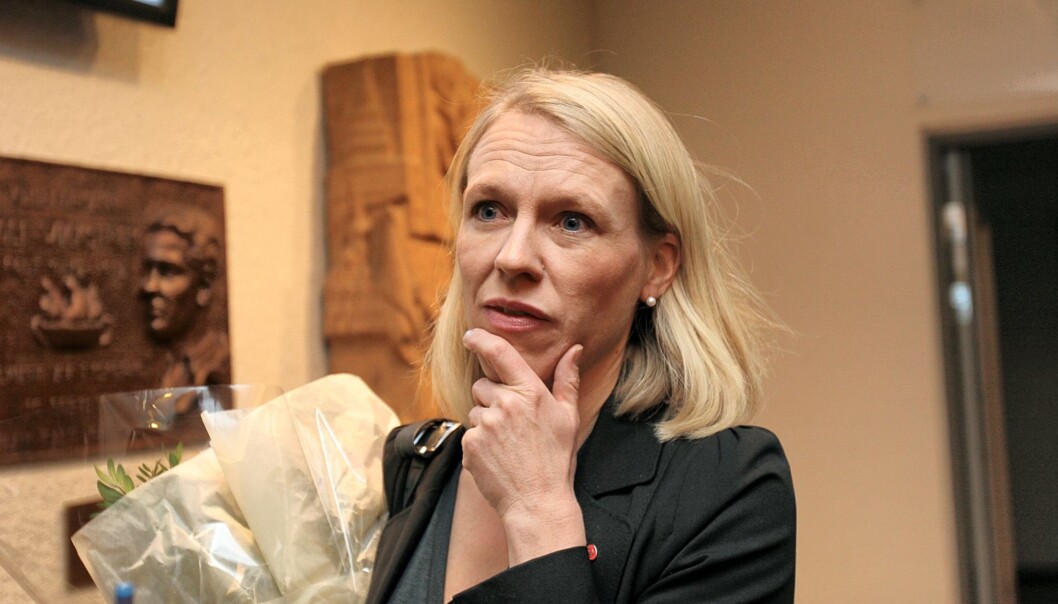 Kulturminister Anniken Huitfeldt. Foto: Birgit Dannenberg Kulturminister Anniken Huitfeldt. Foto: Birgit Dannenberg