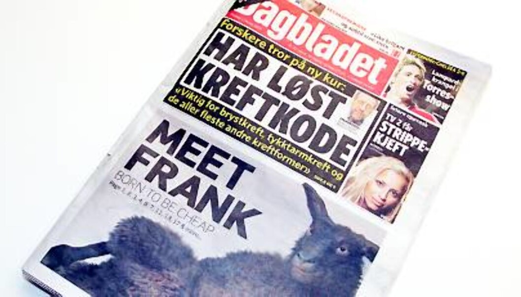 Dagbladet 2. februar 2009. Dagbladet 2. februar 2009.
