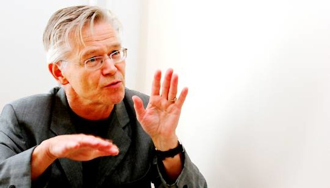 Direktør Sylfest Lomheim i Norsk språkråd mener Siv Jensen har lansert et ord hvor begge elementene er velkjente og lette å oppfatte. Foto: Birgit Dannenberg Direktør Sylfest Lomheim i Norsk språkråd mener Siv Jensen har lansert et ord hvor begge elementene er velkjente og lette å oppfatte. Foto: Birgit Dannenberg