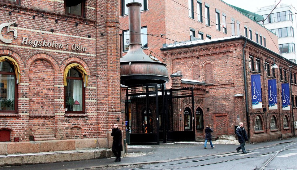 Høgskolen i Oslo. Foto: Birgit Dannenberg Høgskolen i Oslo. Foto: Birgit Dannenberg