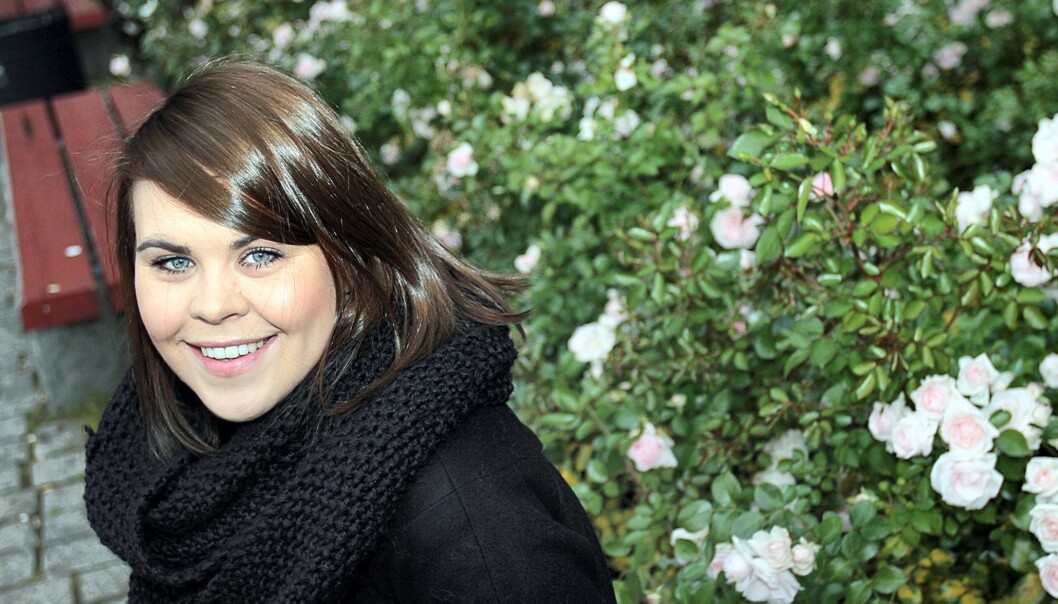 IDENTITET: Medieviter Karoline Tømte har skrevet masteroppgave om bloggernes virkelighet. Foto: Birgit Dannenberg IDENTITET: Medieviter Karoline Tømte har skrevet masteroppgave om bloggernes virkelighet. Foto: Birgit Dannenberg