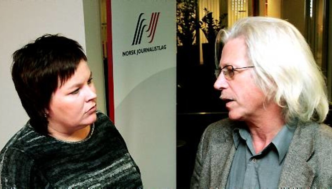 Elin Floberghagen og Helge Øgrim. Foto: Birgit Dannenberg Elin Floberghagen og Helge Øgrim. Foto: Birgit Dannenberg