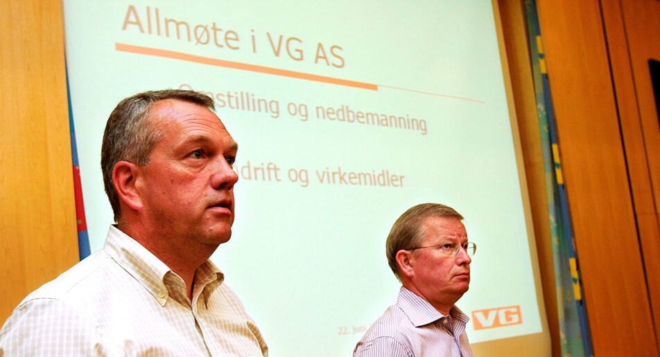 Mulige oppsigelser i VG