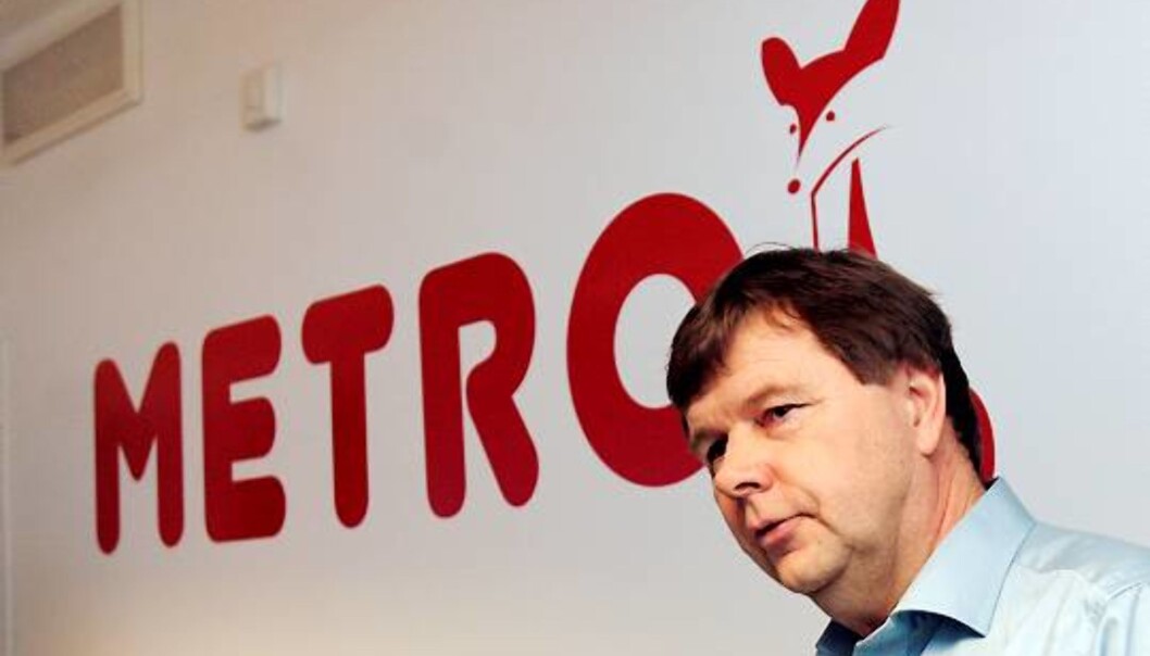 Svein Larsen i Radio Metro. Foto: Birgit Dannenberg Svein Larsen i Radio Metro. Foto: Birgit Dannenberg