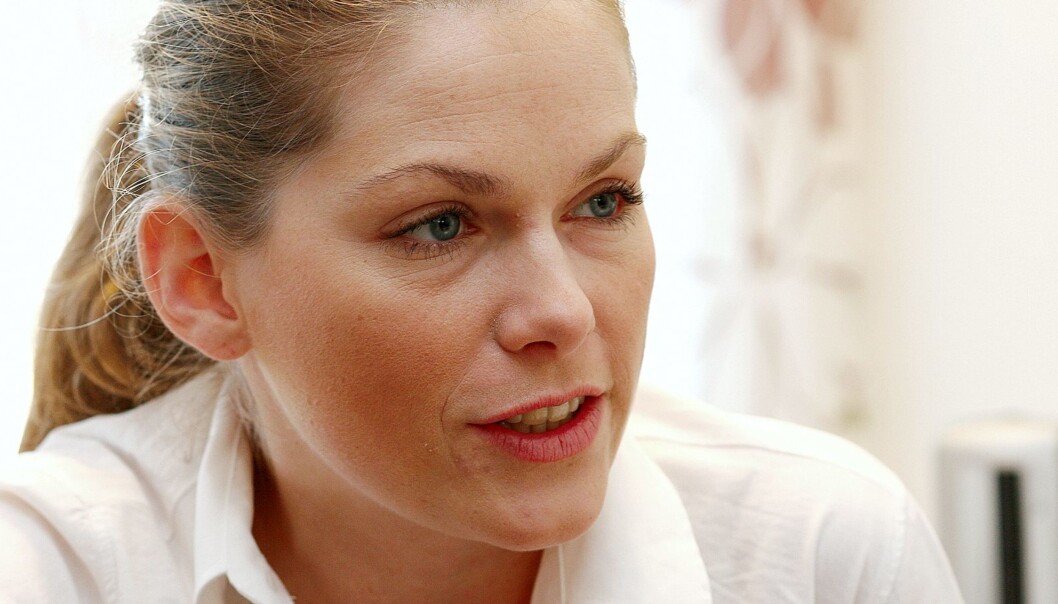 Martine Aurdal vil ikke fortelle hva hun stemte ved Stortingsvalget. Foto: Birgit Dannenberg Martine Aurdal vil ikke fortelle hva hun stemte ved Stortingsvalget. Foto: Birgit Dannenberg