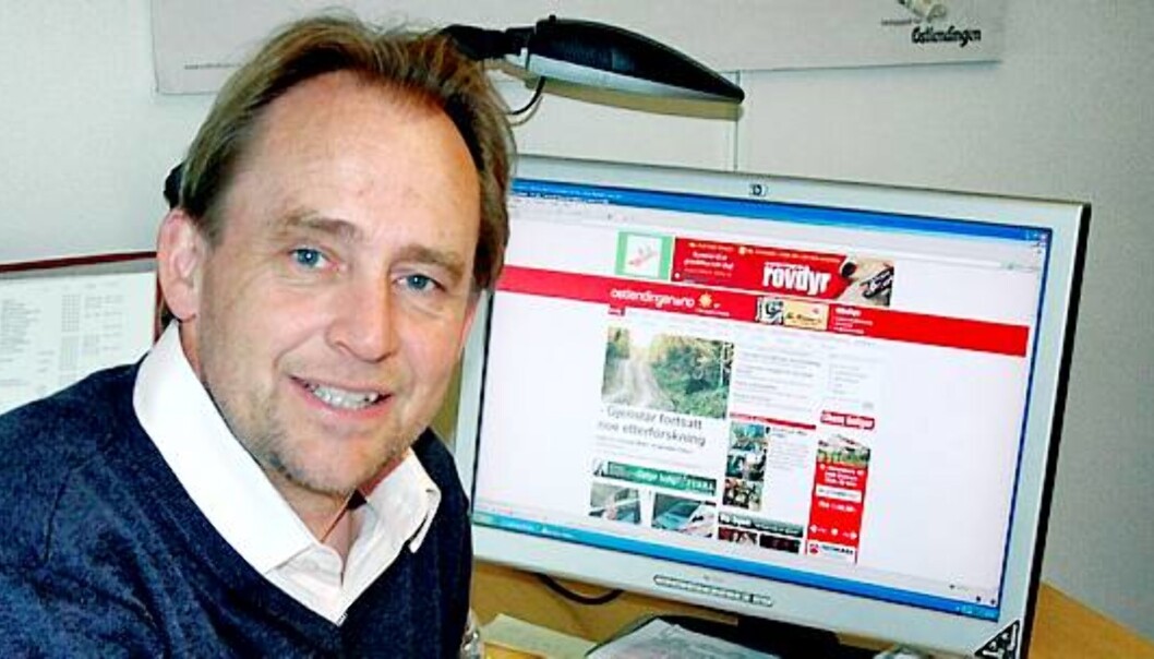 Morten Stenberg er ansvarlig redaktør i Østlendingen. Foto: Kristin Søgård Morten Stenberg er ansvarlig redaktør i Østlendingen. Foto: Kristin Søgård