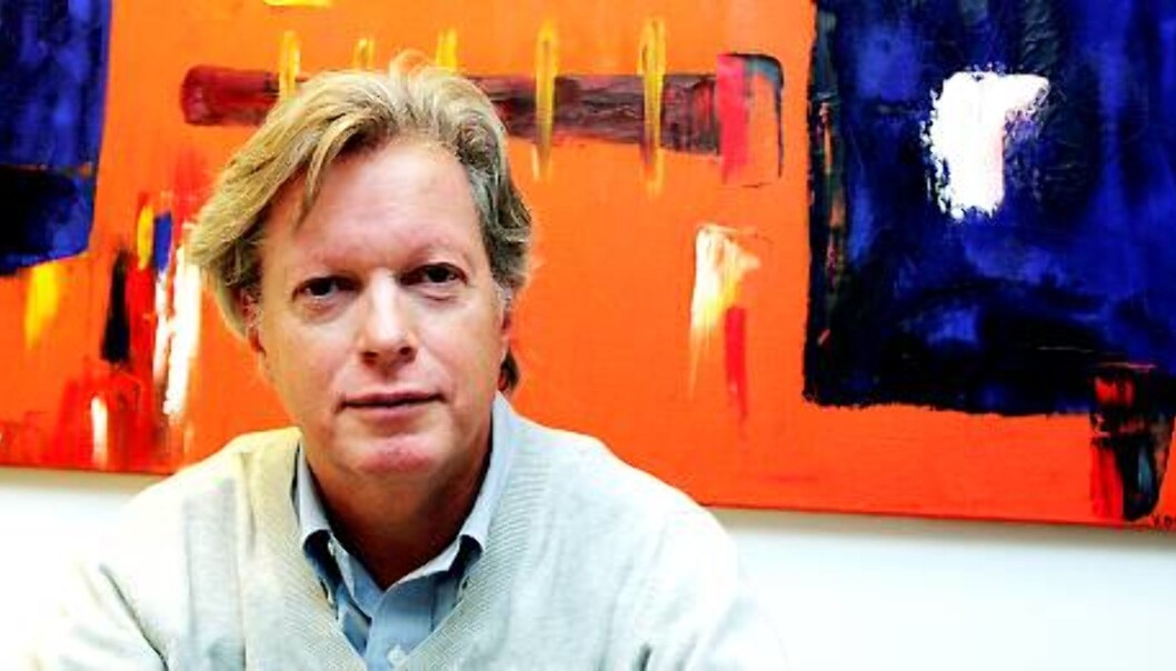 UVISST: Helge Onsum mener det er vanskelig å mene noe om hvor stort fallet i 2009 blir, men det blir verst for de trykte mediene. Foto: Birgit Dannenberg UVISST: Helge Onsum mener det er vanskelig å mene noe om hvor stort fallet i 2009 blir, men det blir verst for de trykte mediene. Foto: Birgit Dannenberg