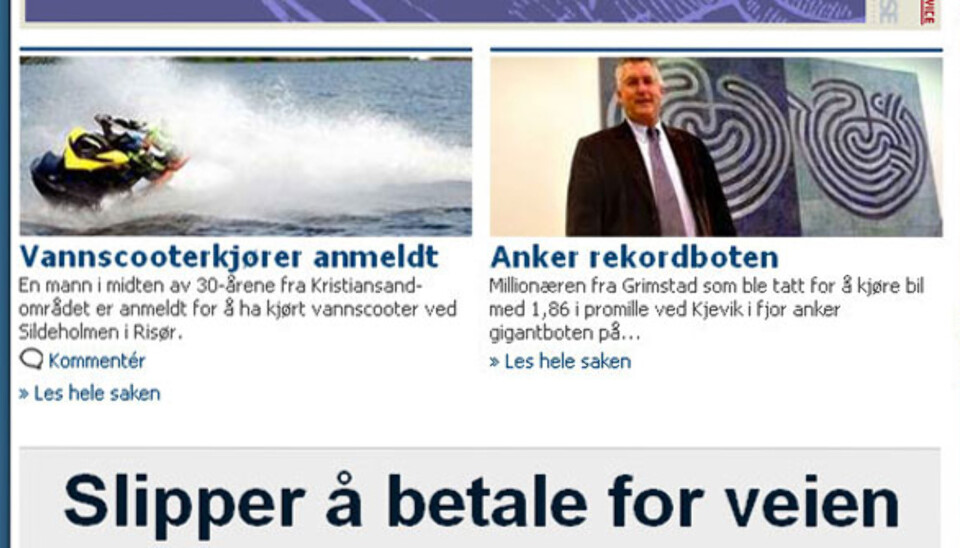 Agderposten «stjal» bilde – igjen