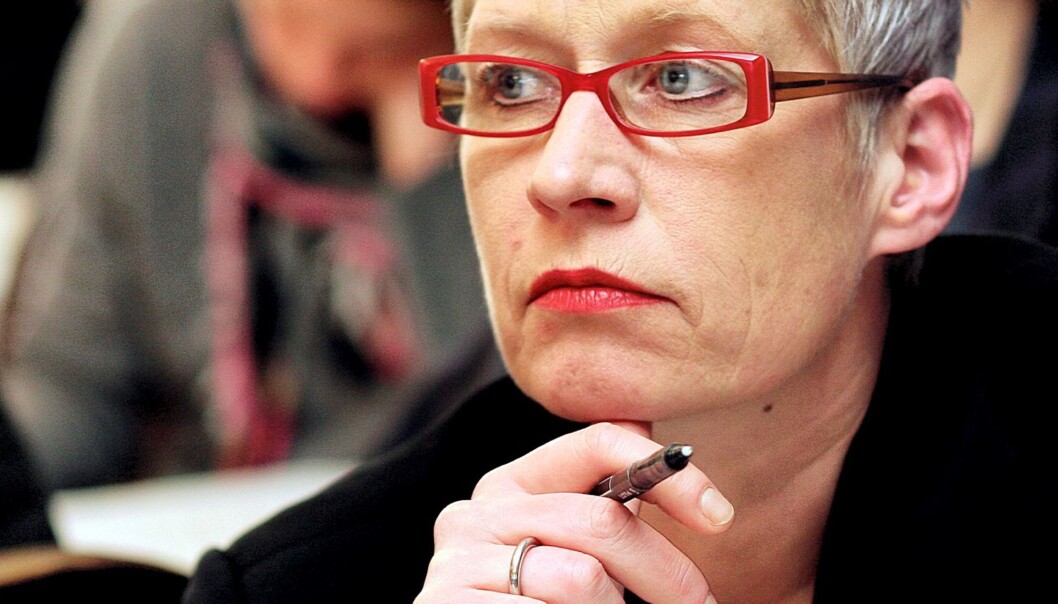 Sjefredaktør i Dagbladet Anne Aasheim opplever kraftig opplagsfall. Foto: Birgit Dannenberg Sjefredaktør i Dagbladet Anne Aasheim opplever kraftig opplagsfall. Foto: Birgit Dannenberg