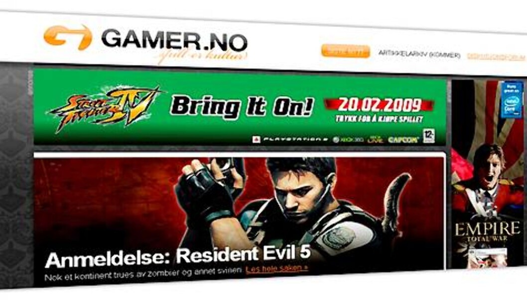 Faksimile: Gamer.no Faksimile: Gamer.no