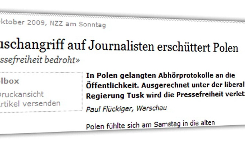 Avlyttingsskandale i Polen