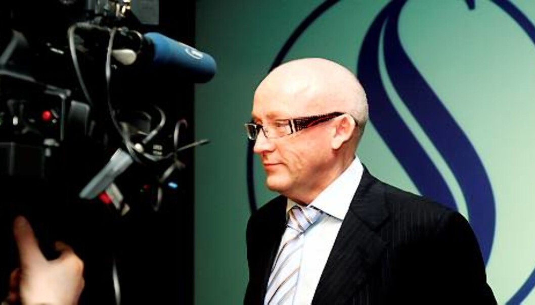 Kjell Aamot annonserte sin avgang i dag. Foto: Birgit Dannenberg Kjell Aamot annonserte sin avgang i dag. Foto: Birgit Dannenberg