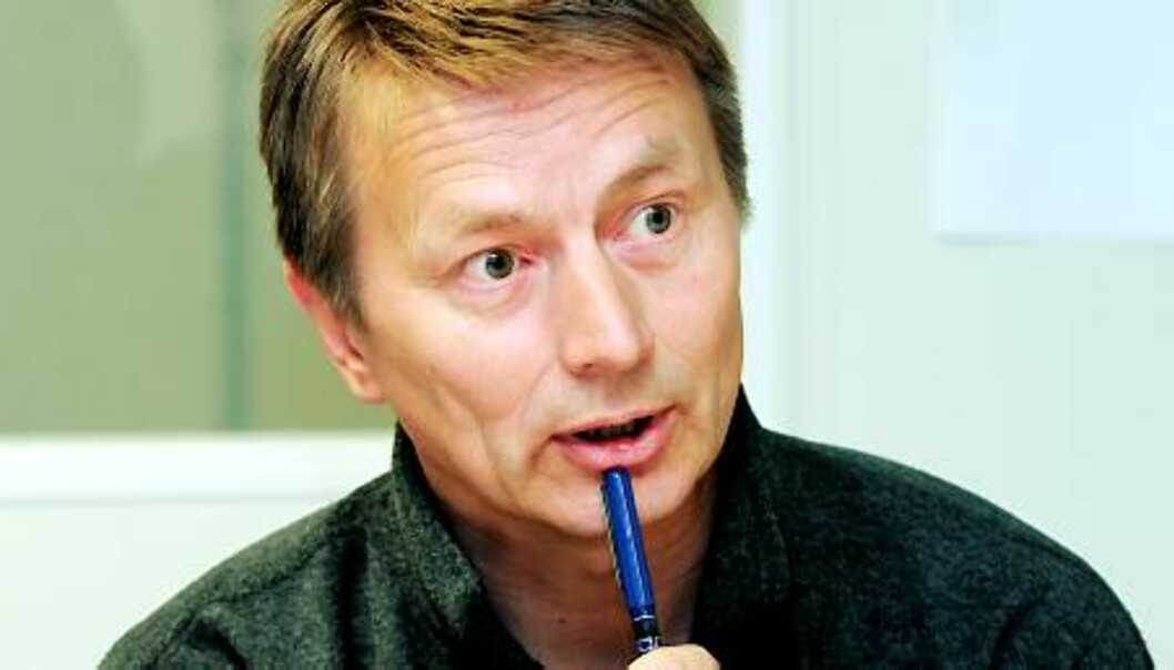 Redaktør i Nordlys, Hans Kristian Amundsen. Foto: Birgit Dannenberg