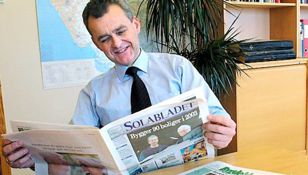 Ivar Rusdal har ikke stor tro på salg. Foto: Åge Bjørnevik Ivar Rusdal har ikke stor tro på salg. Foto: Åge Bjørnevik