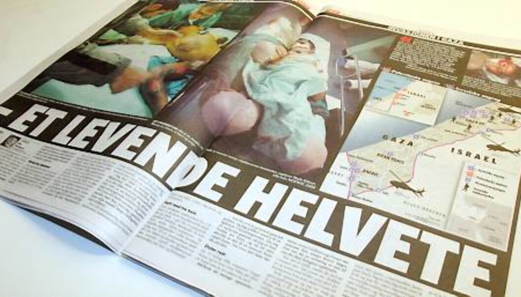 Faksimile Dagbladet 5. januar 2009. Faksimile Dagbladet 5. januar 2009.