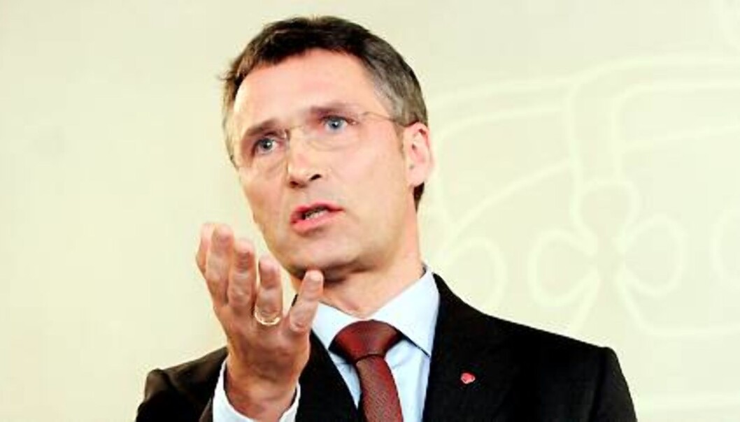 Statsminister Jens Stoltenberg. Foto: Birgit Dannenberg Statsminister Jens Stoltenberg. Foto: Birgit Dannenberg