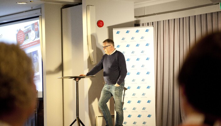 Ivar Thoresen og Alvdal midt i væla har gått fra et underskudd på en million kroner til et overskudd på en kvart million i fjor. Foto: Jan Roger Olsen Ivar Thoresen og Alvdal midt i væla har gått fra et underskudd på en million kroner til et overskudd på en kvart million i fjor. Foto: Jan Roger Olsen
