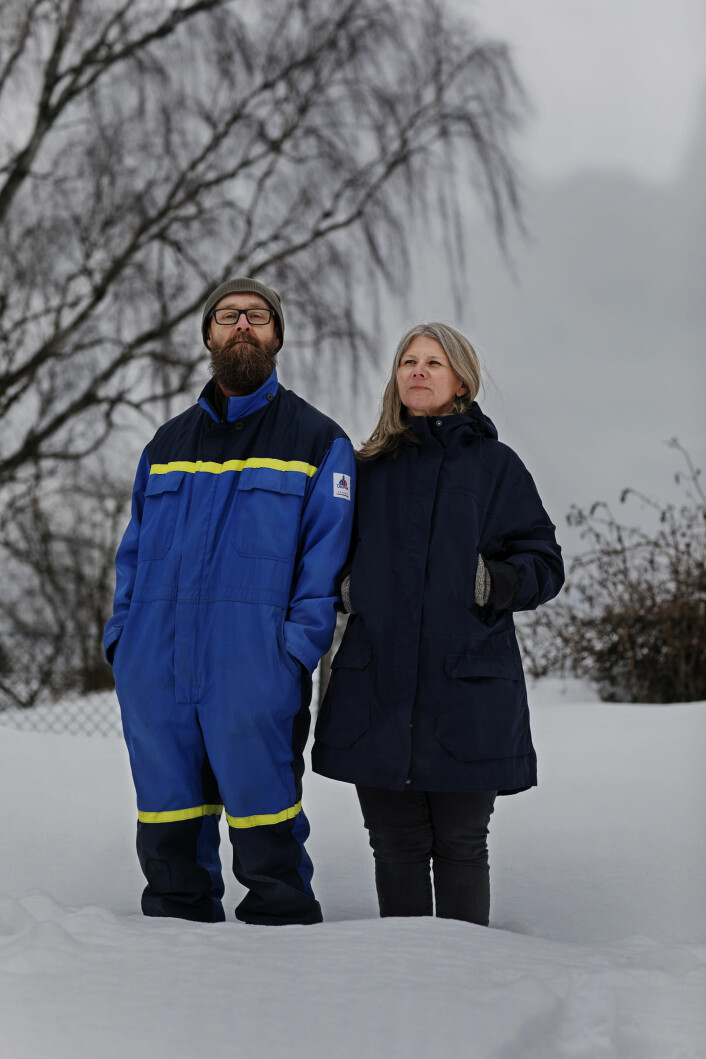Anemor Larsen (52) og Jørn H. Moen (52). Foto: Andrea Gjestvang