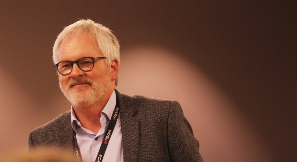 Amedia-direktør Stig Finslo klaget inn Resett med samtykke fraOA-redaktøren. Foto: Martin Huseby Jensen