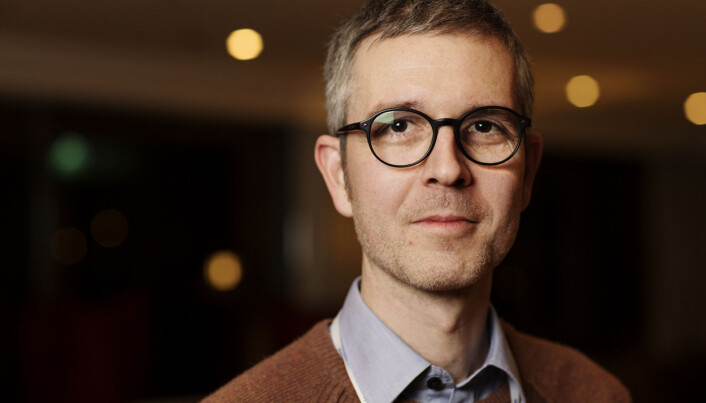Stein Nervik, Journalist i Namdalsavisa på Hellkonferansen 2018. Foto: Andrea Gjestvang Stein Nervik, Journalist i Namdalsavisa på Hellkonferansen 2018. Foto: Andrea Gjestvang