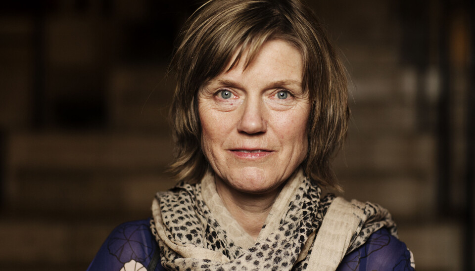 Sigrid Gjellan, regionredaktør for NRK Trøndelang på Hellkonferansen 2018. Foto: Andrea Gjestvang