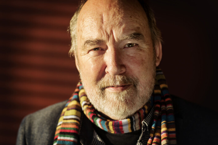 Olav Egil Aune, kommentator i Vårt Land, er glad for at han har fått beholde hulen sin i et moderne kontorlandskap. Olav Egil Aune, kommentator i Vårt Land, er glad for at han har fått beholde hulen sin i et moderne kontorlandskap.