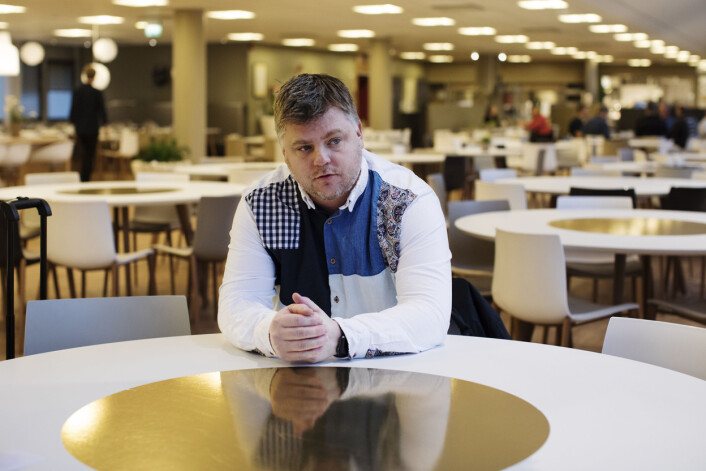 Richard Aune i NRKJ har tidligere kritisert NRK ledelsen for ikke å hjelpe til å spre spørreundersøkelsen blant de ansatte. Foto: Andrea Gjestvang Richard Aune i NRKJ har tidligere kritisert NRK ledelsen for ikke å hjelpe til å spre spørreundersøkelsen blant de ansatte. Foto: Andrea Gjestvang