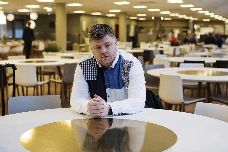 Richard Aune i NRKJ har tidligere kritisert NRK ledelsen for ikke å hjelpe til å spre spørreundersøkelsen blant de ansatte. Foto: Andrea Gjestvang