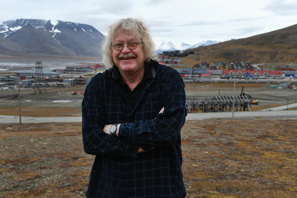 Per-Anders Rosenkvist har et nært forhold til Svalbard. Foto: Hilde Kristin Røsvik